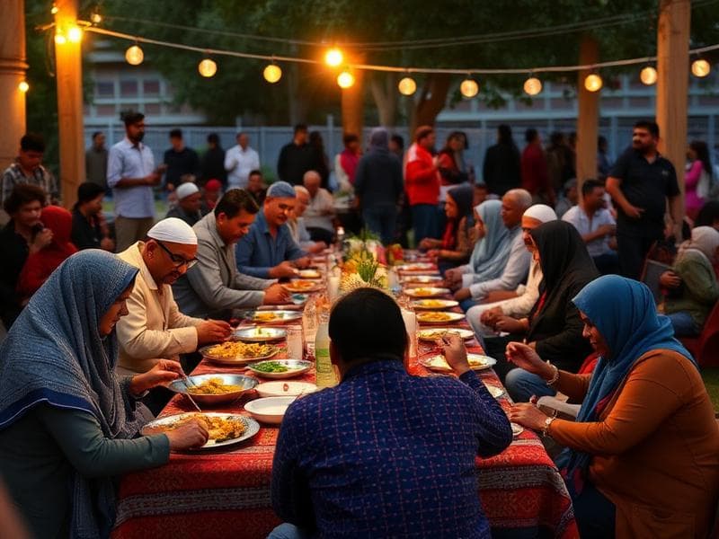 Iftar Mahfil community event