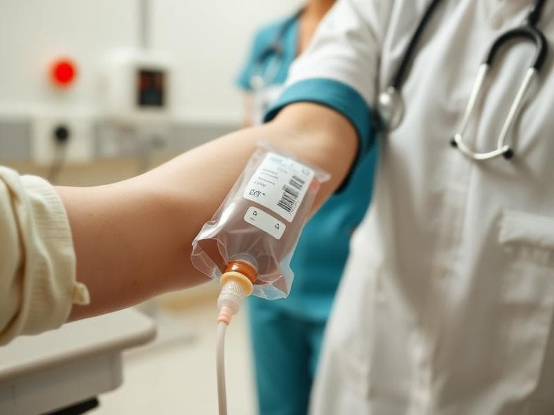 Blood donation process